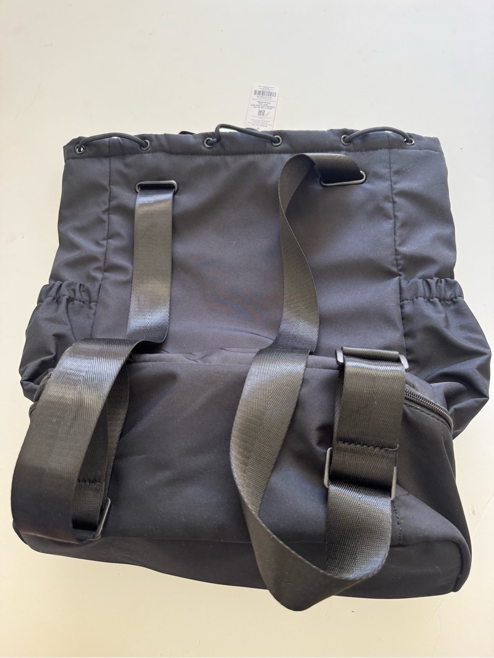 NWT Beyond Yoga Black Convertible Gym Bag - Picture 5 of 5